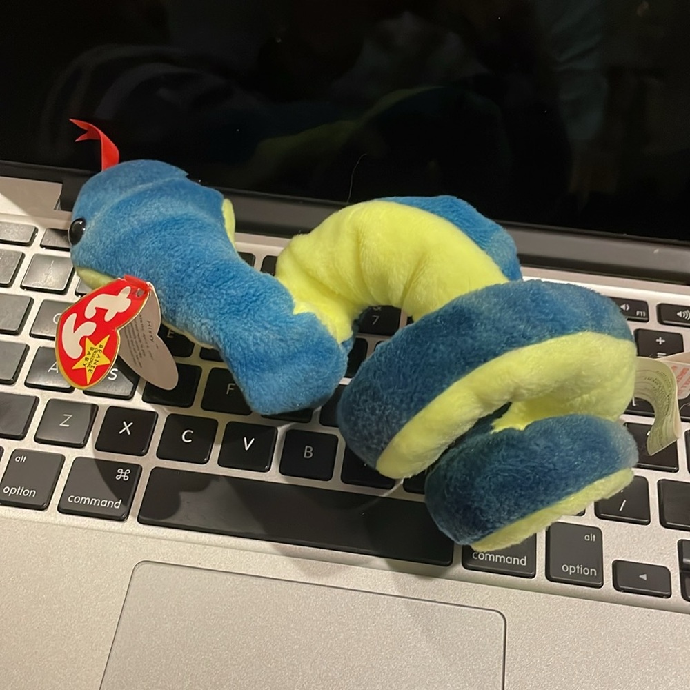 RETIRED Hissy beanie baby - Picture 4 of 6